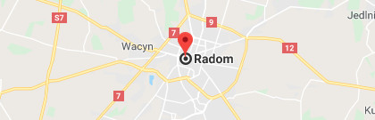 mapa radom